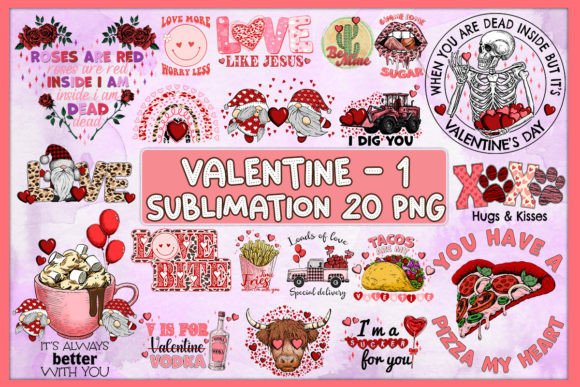 Download Valentines Bundle Sublimation Vol.1 - Bundle Collection