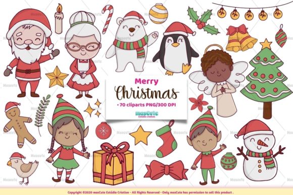 Download Christmas Bundle Cliparts - Bundle Collection