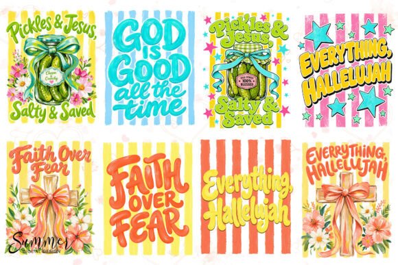 Download Christian Summer Sublimation PNG Bundle - Bundle Collection