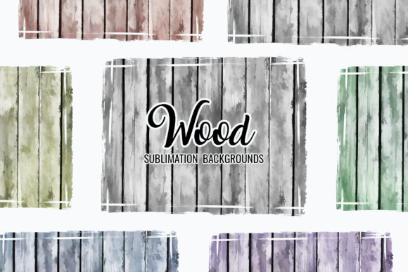 Download Distressed Wood Sublimation Backgrounds - Distress Collection