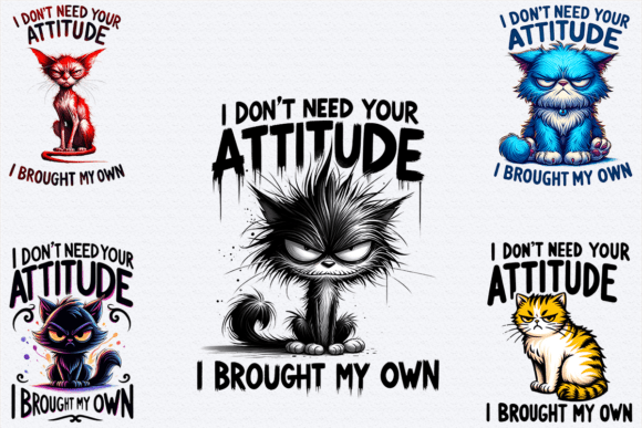 Download Sarcastic Cat Bundle Png, Grumpy Cat DTF - Bundle Collection