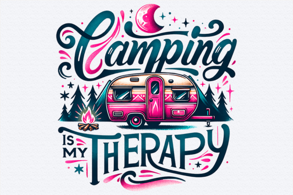 Download Camping Sublimation Png Designs Print - Premium Resources