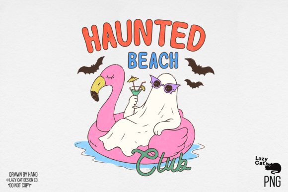Download Summer Halloween Ghost PNG Sublimation - Premium Resources