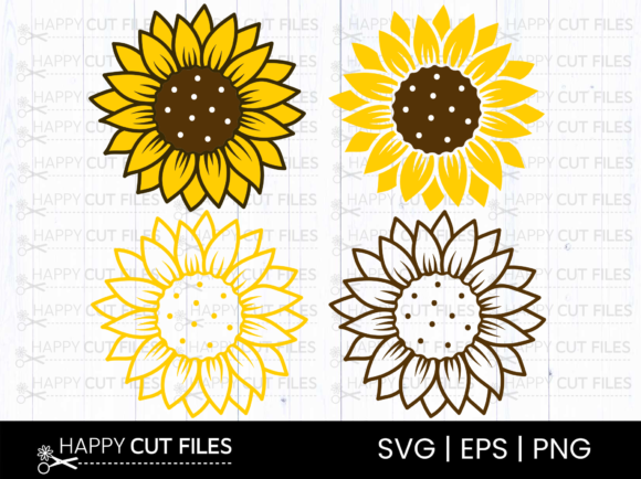 Download Sunflower SVG Bundle Clipart Png - Bundle Collection