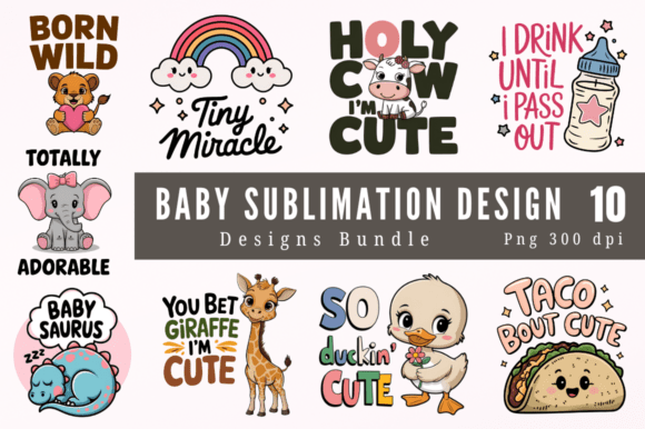 Download Baby Sublimation Design Bundle - Bundle Collection