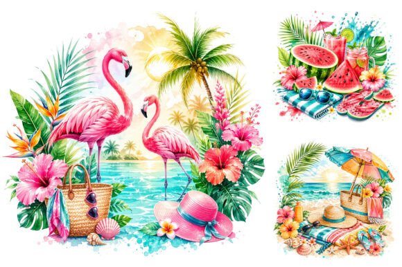Download Tropical Summer Sublimation PNG Bundle - Bundle Collection