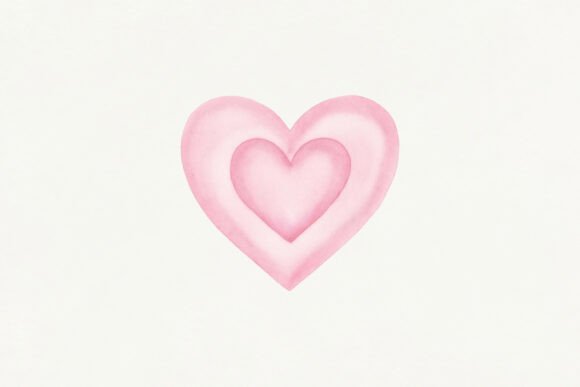 Download Pink Watercolor Heart PNG - Premium Resources