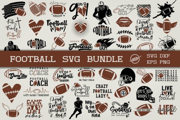 Download American Football SVG Bundle - Bundle Collection