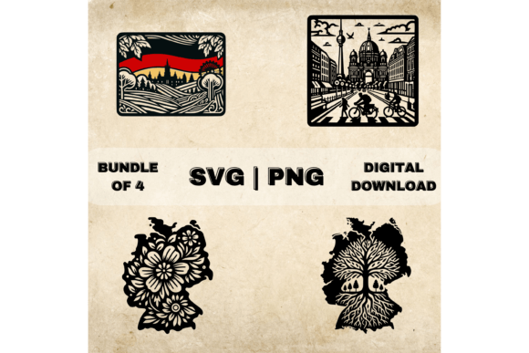 Download Germany SVG Bundle, German Flag Clipart - Bundle Collection