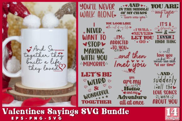Download Valentines Sayings SVG Bundle - Bundle Collection