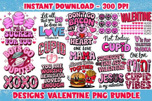 Download Valentine Quotes PNG Bundle Sublimation - Bundle Collection