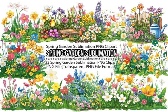 Download Spring Garden Sublimation Bundle - Bundle Collection