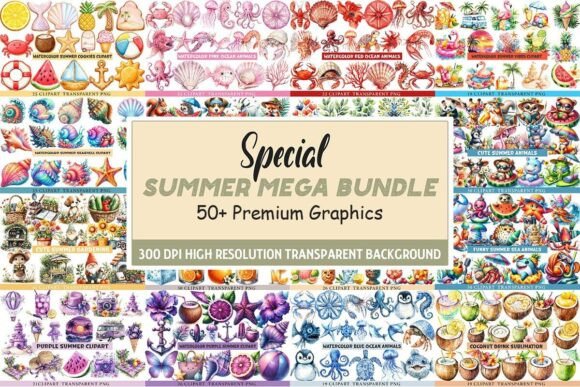 Download Summer Mega Bundle - Bundle Collection