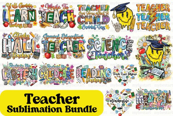 Download Teacher Sublimation Bundle - Bundle Collection