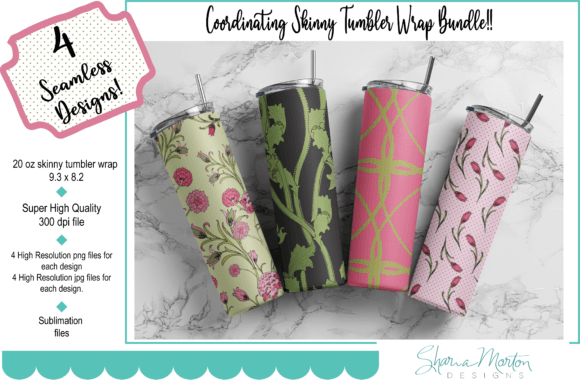 Download Sublimation 20 Oz Tumbler Wrap Bundle - Bundle Collection