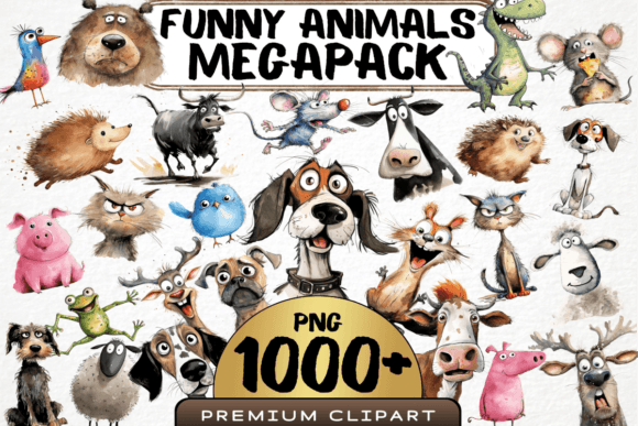 Download Funny Animals Mega Bundle - Bundle Collection