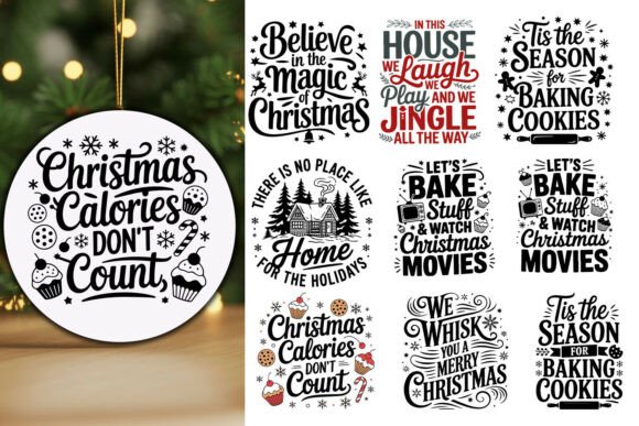 Download Christmas Baking Kitchen Towel Bundle - Bundle Collection