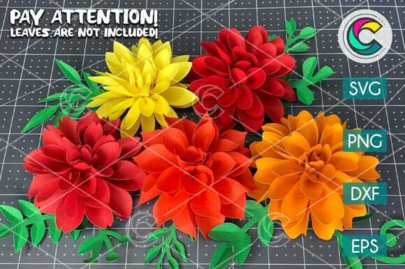 Download 3D Paper Flower SVG Bundle - Bundle Collection