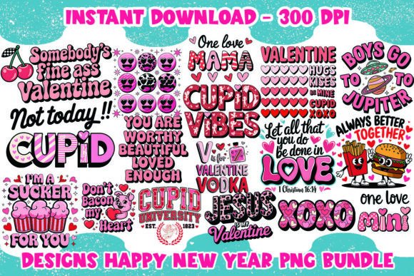 Download Valentine Quotes PNG Bundle Sublimation - Bundle Collection