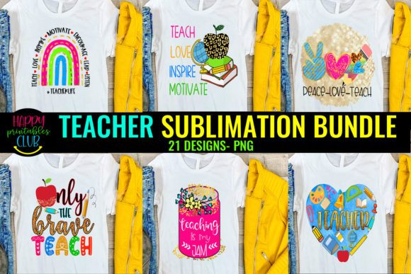 Download Teaching Sublimation Bundle- Teacher PNG - Bundle Collection