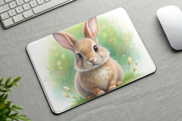 Download Easter Bunny Mouse Pad PNG Sublimation - Png sublimation Collection