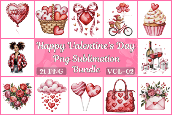 Download Valentine PNG Sublimation Bundle - Png sublimation Collection