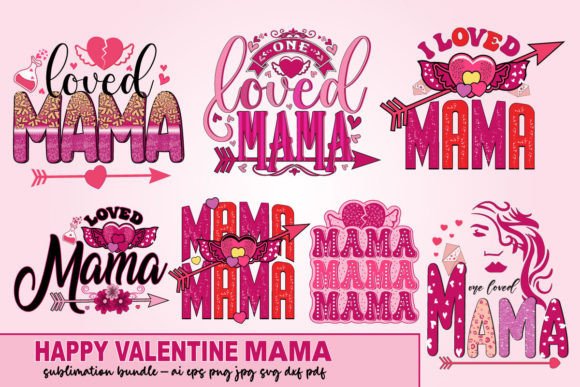Download Happy Valentine's Day Sublimation Bundle - Bundle Collection